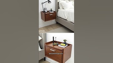 🛏️ Sleek Floating Nightstands!