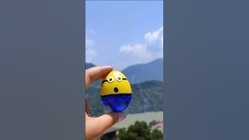 Egg shell craft ideas 😱❤ #shorts #youtubeshorts #craft