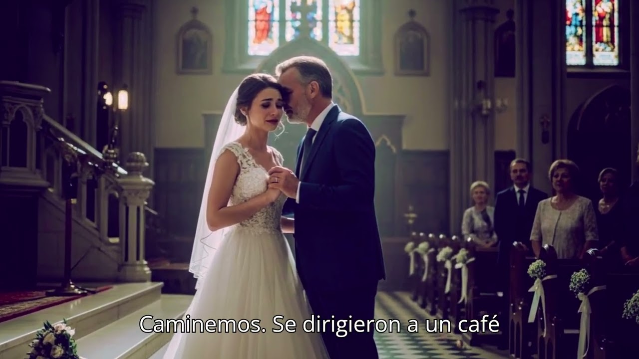 Ella fue abandonada en el altar… y su jefe empresario susurró: “Actúa como si yo fuera el novio”