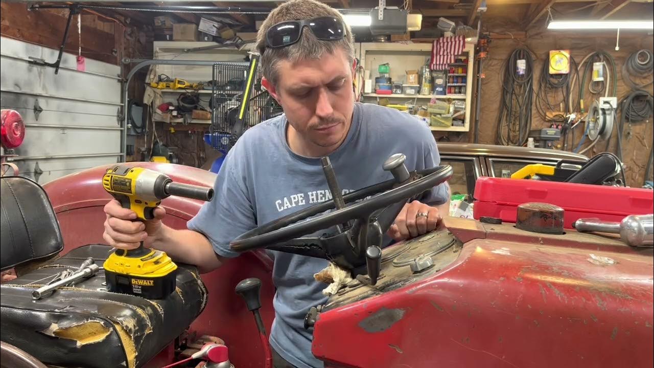 International 424 Steering Seal Replacement YouTube