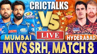 Live: MI Vs SRH, Match 8, Hyderabad | IPL Live Scores & Commentary | IPL 2024 | 3 Overs
