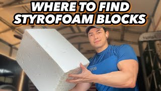 WHERE TO FIND STYROFOAM BLOCKS FOR FREE! - For Halloween & Christmas by Isaac Alexander DIY 20,720 views 9 months ago 3 minutes, 1 second