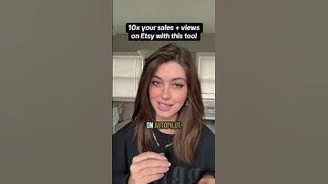 10x your sales and views on Etsy using this one social media tool #etsyseller #etsycoach