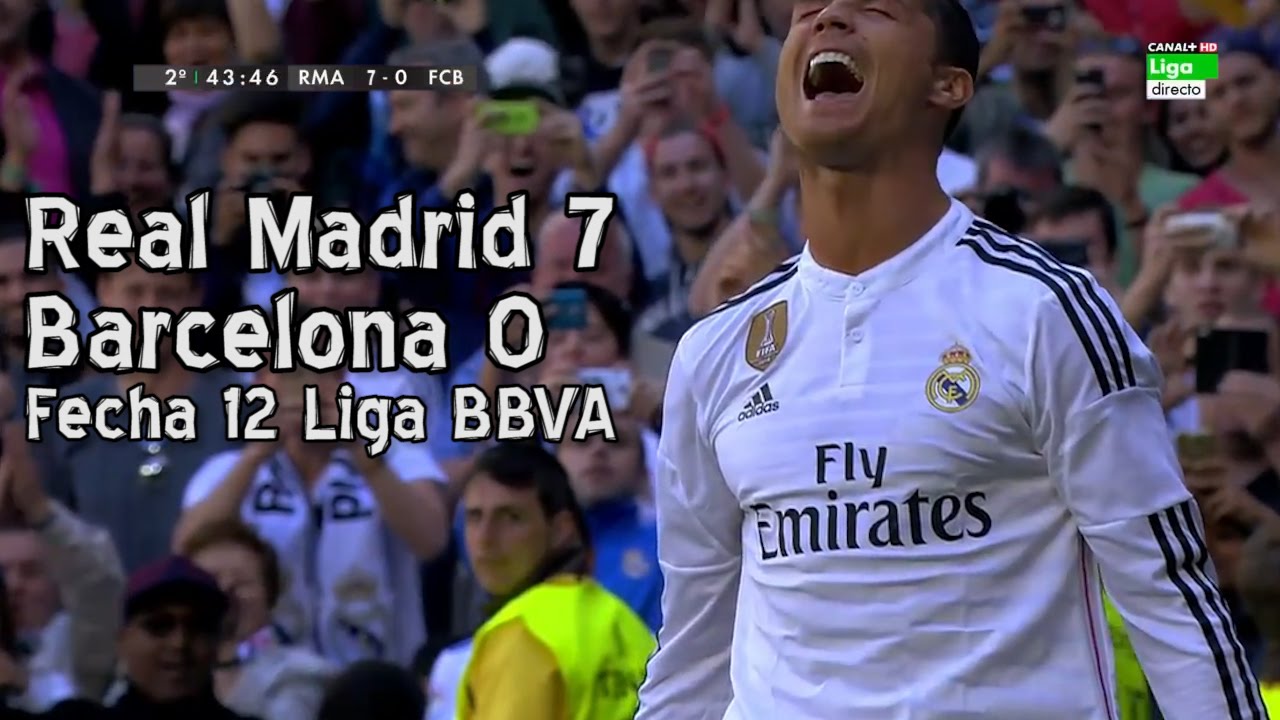 Real Madrid 7 0 Liga BBVA Fecha 12 (Parodia) - YouTube