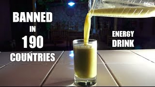 Energy Drink banned in 190 countries