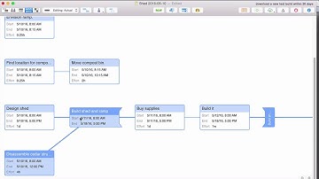 OmniPlan3 Network View