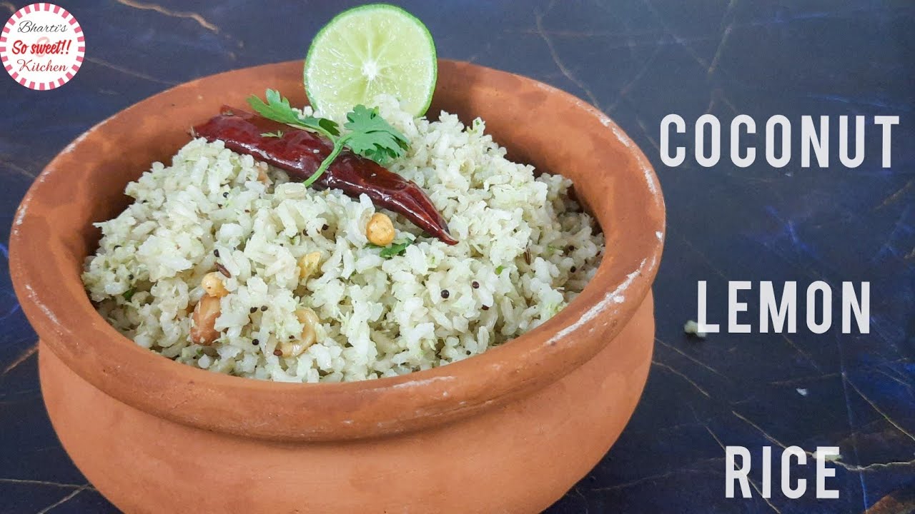 Lemon Rice Recipe | साउथ इंडियन लेमन राइस | Chitranna Recipe | No Onion , No Garlic Recipe | So Sweet Kitchen!! By Bharti Sharma