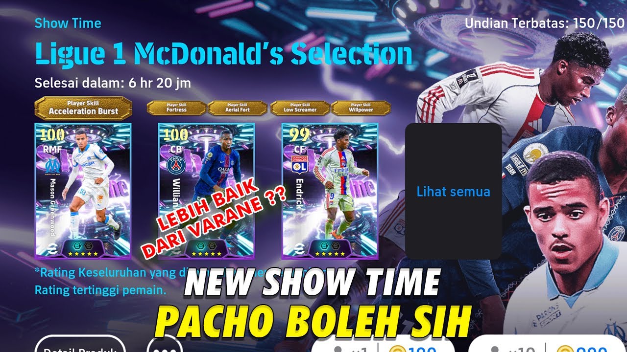 NEW SHOW TIME 🔥PACHO LEBIH BAIK DARIPADA EL BLUNDER ?? EFOOTBALL MOBILE 2026