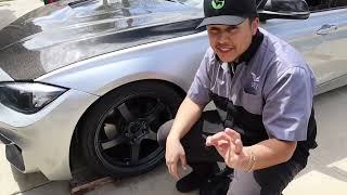 Slapping Some Jdm Wheels On The Bmw F30