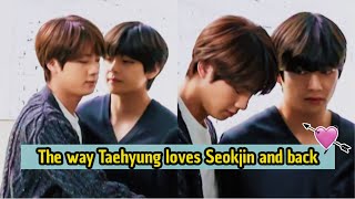 Taejin / JinV: The way Taehyung loves Seokjin and back💘