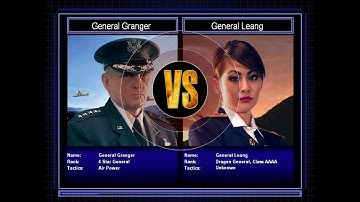 Air Force General VS Dragon General [C&C Zero Hour Challenge] [Hard]
