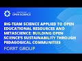 Bigteam science applied to open educational resources and metascience