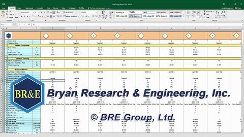 Line Sizing Analysis