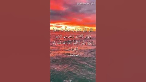 سورة المجادلة بصوت/الشيخ ياسر الدوسري ❤️