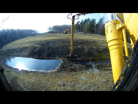 На месте снесённой новая плотина