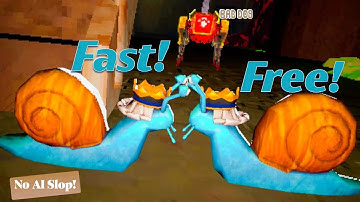 🐌How To Get the Snail FAST or FREE!💸  Animal Company VR