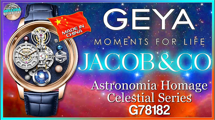 Would You Buy This? | Geya Celestial Series Jacob & Co Astronomia Quartz/Tourbillon Homage G78182
