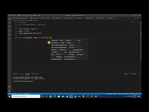 Frame Widget in tkinter || Python end to end course #78 - YouTube