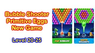 Bubble Shooter Primitive Eggs Game Walk Thru Level 20-25 screenshot 2