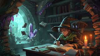Wizard Tower Study 🧙 1 Hour Magic Focus Music | Fantasy Quest Sounds