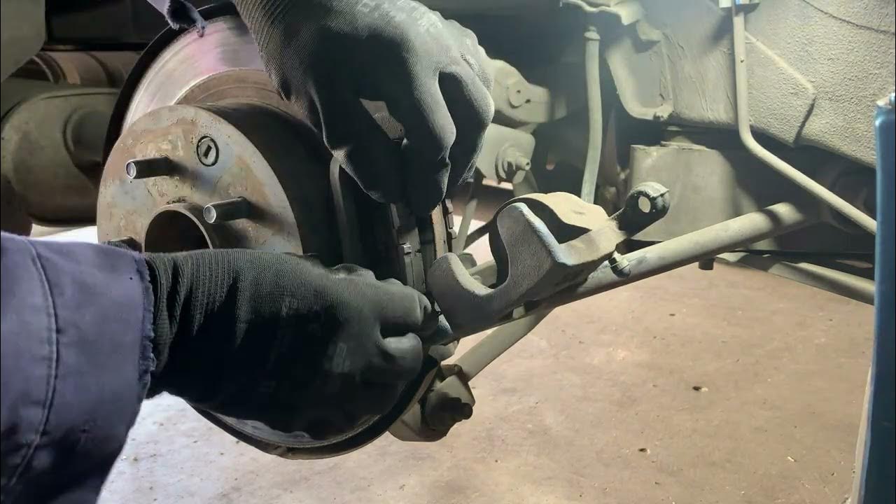 rear caliper slide pin bolt head stripped How to get around it to