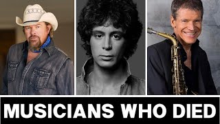 Musicians You Didn't Know Died In The Last 6 Months in 2024