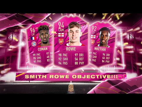 BEST EVER OBJECTIVE! FUTTIES DYNAMIC DUO SMITH ROWE & NKETIAH - FIFA 21 Ultimate Team
