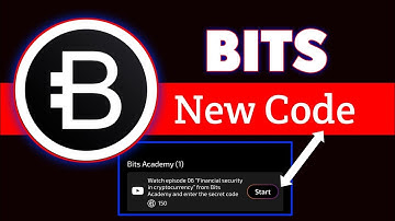 "Financial security in cryptocurrency" from Bits Academy and enter the secret code Bits | Bits Code