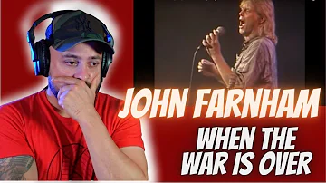 John Farnham - When The War Is Over | Vocalist From The UK Reacts