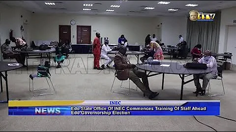 Edo INEC commences training of staff ahead guber election