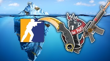The RAREST Skins In Counter Strike History Iceberg Explained