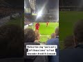 Chelsea fans sing youre just a sht reece james to trent alexanderarnold chelsea liverpoolfc