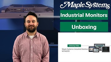 Unboxing a Maple Systems Industrial Monitor - MON6000