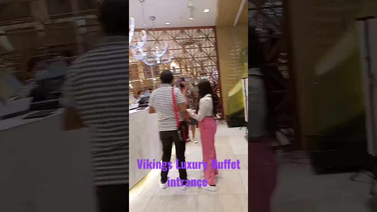Intrance of Vikings Luxury Buffet.