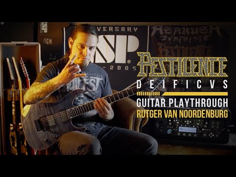 PESTILENCE | Rutger van Noordenburg | "Deificvs" (Official Guitar Playthrough)