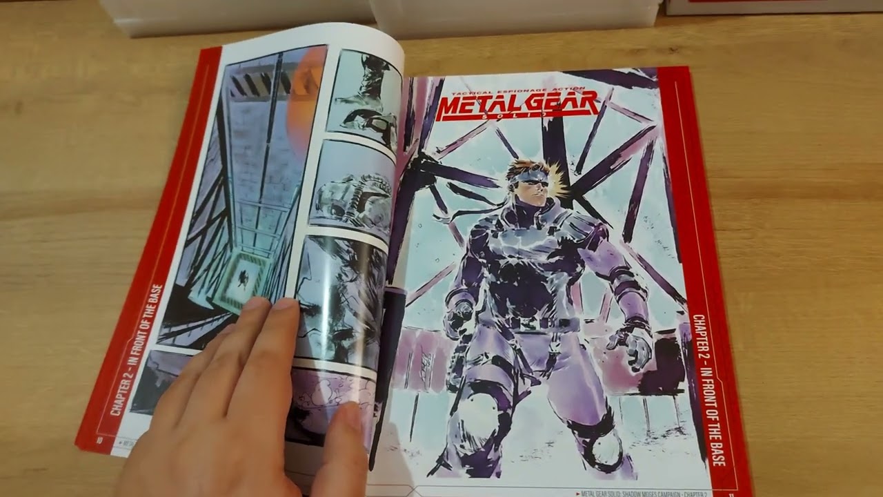 Los libros de Metal Gear Solid the Board Game Integral Edition