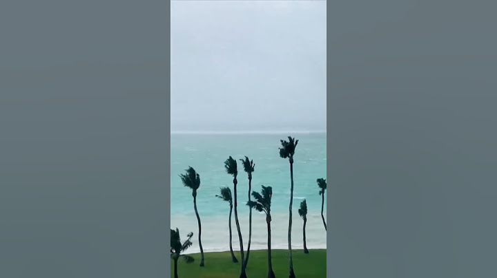 Super typhoon approaches Guam