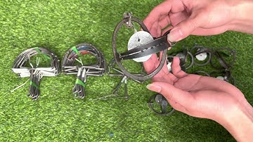 Cạm kiềng 9cm, cạm bán Nguyệt bẫy chuột, bẫy cò vạc giá chỉ 8k