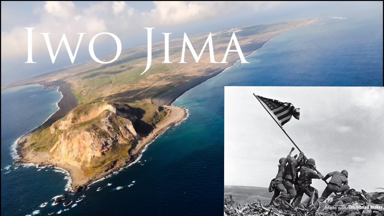 world war iii Iwo Jima, Mt Suribachi Fly Over | Views of the Beach and Summit | 74 Years After WWII Invasion