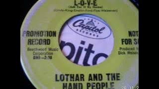 LOTHAR AND THE HAND PEOPLE - L-O-V-E