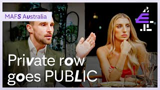 Arguing At A Married At First Sight Dinner Party Leaves Husband Fuming