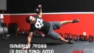 Kettlebell Strength Workout Circuit #2