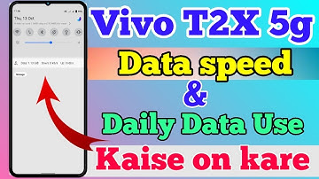 Vivo T2X 5g Daily Data Use And Data Speed Setting Kaise On Kare // How To Network In Vivo T2X 5g