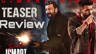 Double ISMART Teaser  అరాచకం అంతే (Telugu) | Ram Pothineni | Sanjay Dutt | Puri Jagannadh ||Ajaymad