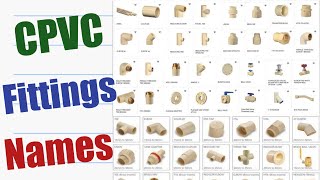 Names of Plumbing work CPVC Fittings /  Plumbing Material Vocabulary / CPVC Fittings / Build Dunia