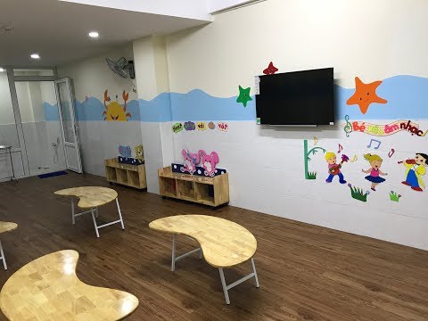 Kho tư liệu Xây dựng - Nội thất phòng học trường mầm non cao cấp