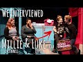WE INTERVIEWED MILLIE O'CONNELL & LUKE BAYER FROM SOHO CINDERS!