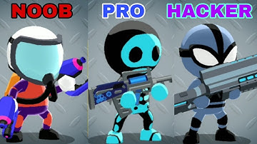 NOOB vs PRO vs HACKER Johnny Trigger ultimate gameplay