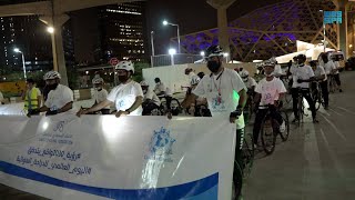 سمو الأمير فهد بن جلوي يطلق النسخة الأولى من «جولة الدراجات 2021»