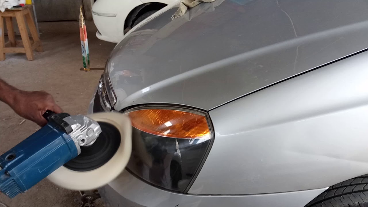 Head lamp rabbing. Shivam dent paint& hydraulic foam car washing work ...